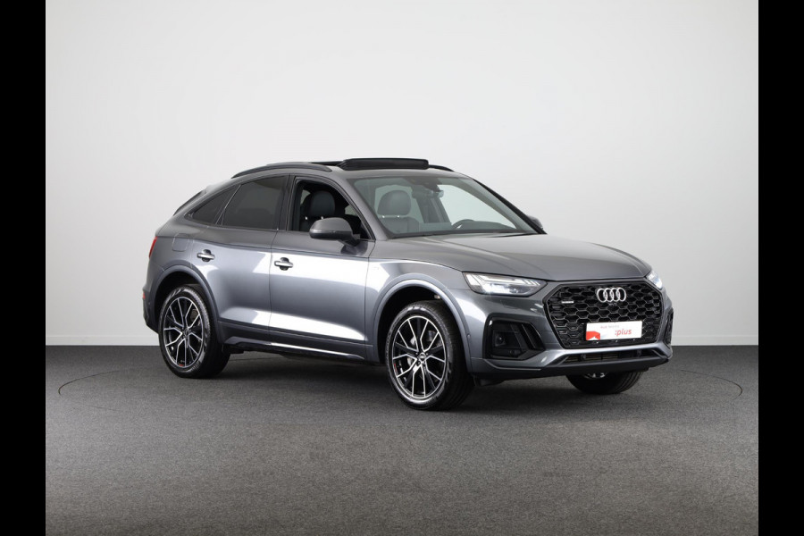 Audi Q5 Sportback 55 TFSI e S edition 367 pk S-tronic | Navigatie | Panoramadak | Parkeersensoren (Park assist) | Rondomzicht camera | Elktr. Voorstoelen | Stoelverwarming |
