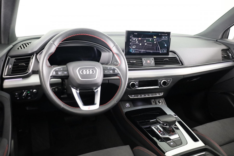 Audi Q5 Sportback 55 TFSI e S edition 367 pk S-tronic | Navigatie | Panoramadak | Parkeersensoren (Park assist) | Rondomzicht camera | Elktr. Voorstoelen | Stoelverwarming |