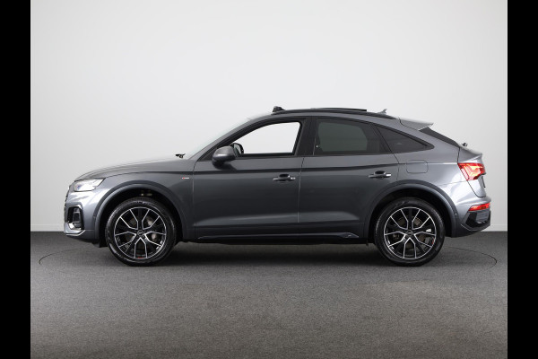 Audi Q5 Sportback 55 TFSI e S edition 367 pk S-tronic | Navigatie | Panoramadak | Parkeersensoren (Park assist) | Rondomzicht camera | Elktr. Voorstoelen | Stoelverwarming |
