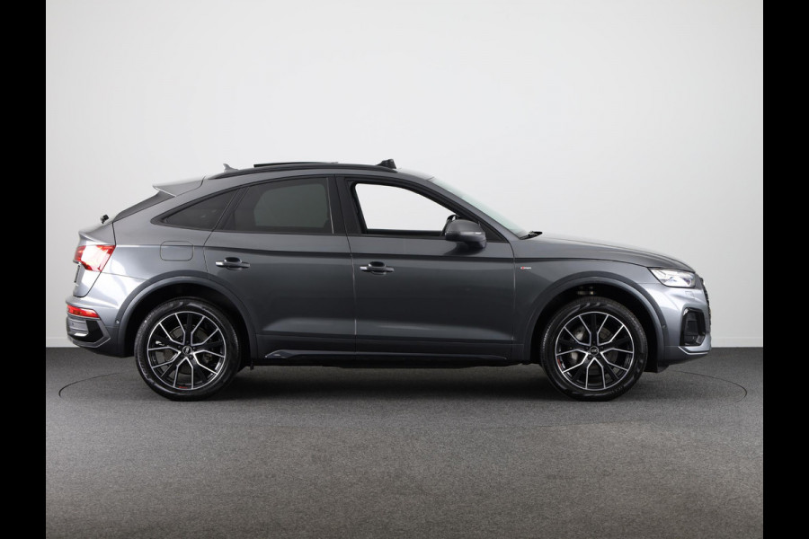 Audi Q5 Sportback 55 TFSI e S edition 367 pk S-tronic | Navigatie | Panoramadak | Parkeersensoren (Park assist) | Rondomzicht camera | Elktr. Voorstoelen | Stoelverwarming |