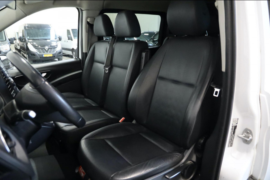 Mercedes-Benz Vito 111 CDI LANG DUBBEL CAB 6 ZITS CLIMA PDC NAVI LEDER TRKHAAK LEASE & INRUIL MOGELIJK TOP BUS