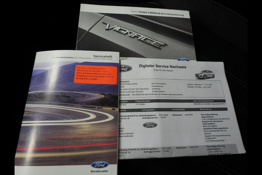 Ford Kuga 2.5 PHEV Plug-In Vignale LEER/SCHUIFDAK/B&O/LED/18"LMV!