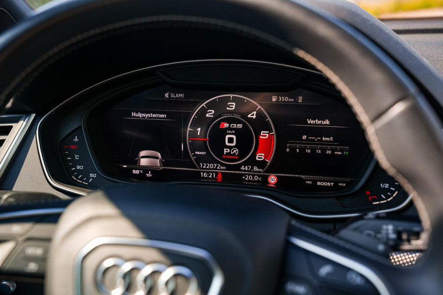 Audi Q5 3.0 TDI SQ5 quattro Panoramadak Luchtvering B&O Carbon Adapt. Cruise 360Cam Memory 21''LM