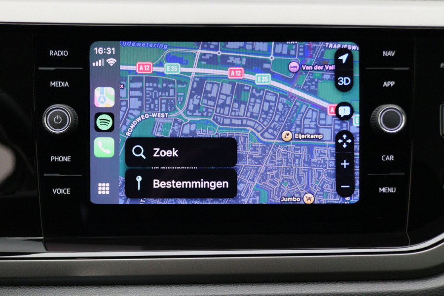 Volkswagen Polo 1.0 TSI Comfortline 5-Deurs, Airco, ACC, Apple Carplay, DAB, Elektrisch Pakket, USB