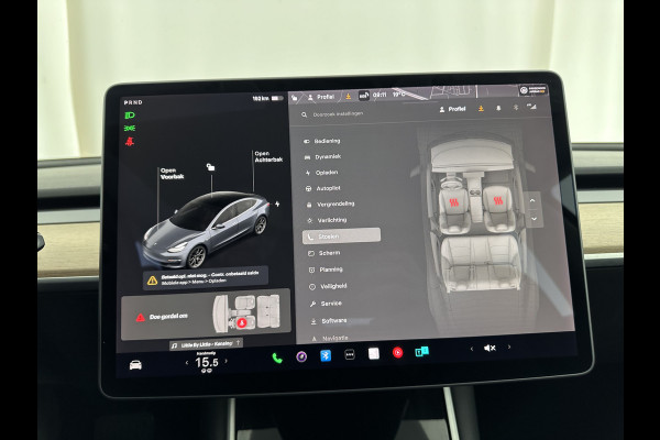 Tesla Model 3 Standard RWD Plus 60 kWh [ 3-Fase ] (INCL-BTW) Aut. *PANO | AUTO-PILOT | FULL-LEATHER | KEYLESS | FULL-LED | MEMORY-PACK | SURROUND-VIEW | DAB | CARPLAY | DIGI-COCKPIT | LANE-ASSIST | COMFORT-SEATS | 18"ALU*