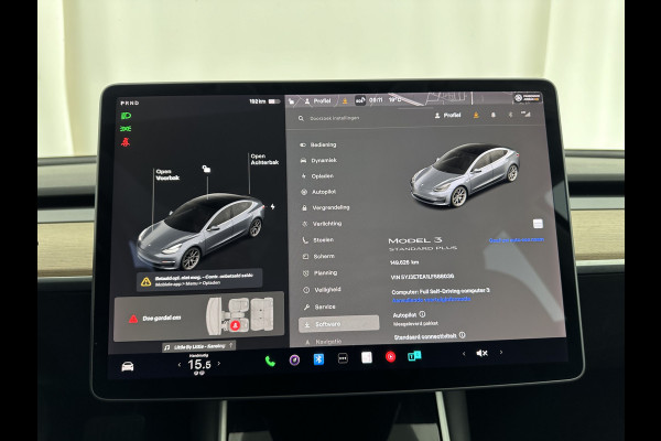 Tesla Model 3 Standard RWD Plus 60 kWh [ 3-Fase ] (INCL-BTW) Aut. *PANO | AUTO-PILOT | FULL-LEATHER | KEYLESS | FULL-LED | MEMORY-PACK | SURROUND-VIEW | DAB | CARPLAY | DIGI-COCKPIT | LANE-ASSIST | COMFORT-SEATS | 18"ALU*