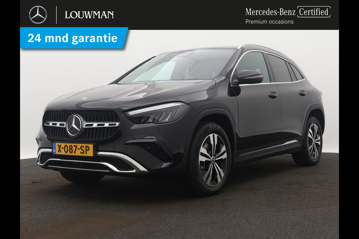Mercedes-Benz GLA 250 e Business Line | Lichtmetalen velgen | MBUX wide screen | Navigatie | Parking support met camera achter | Inclusief 24 maanden MB Certified garantie voor Europa. Mercedes-Benz GLA 250 e Business Line | Lichtmetalen velgen | MBUX wide screen | Navigatie | Parking support met camera achter | Inclusief 24 maanden MB Certified garantie voor Europa.