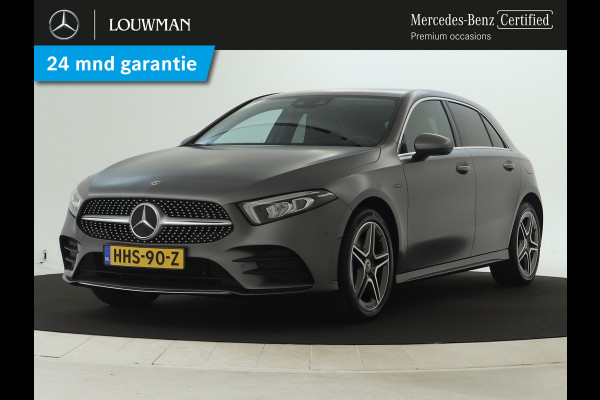 Mercedes-Benz A-Klasse 250 e AMG Plug-In Hybride | AMG Line | Lederen Bekleding | Spiegelpakket | Smartphone intergratie | Inclusief 24 maanden MB Certified garantie voor Europa.