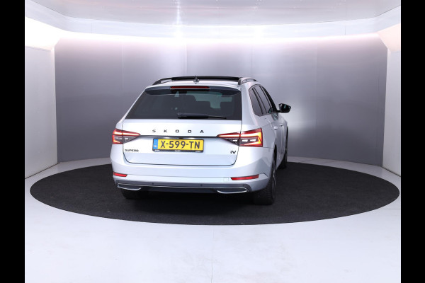 Škoda Superb Combi 1.4 TSI iV Sportline Business 218 pk | Verlengde garantie | Navigatie | Panoramadak | Parkeersensoren | Achteruitrijcamera | Stoelverwarming v/a |