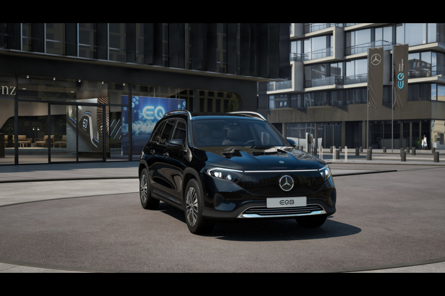 Mercedes-Benz EQB 250+ Business Solution Luxury 7p. 71 kWh | Parkeerpakket met achteruitrijcamera | EASY PACK achterklep | Dodehoekassistent | GUARD 360° Voertuigbescherming Plus | Extra USB-poorten | Verwarmde stoelen vooraan |