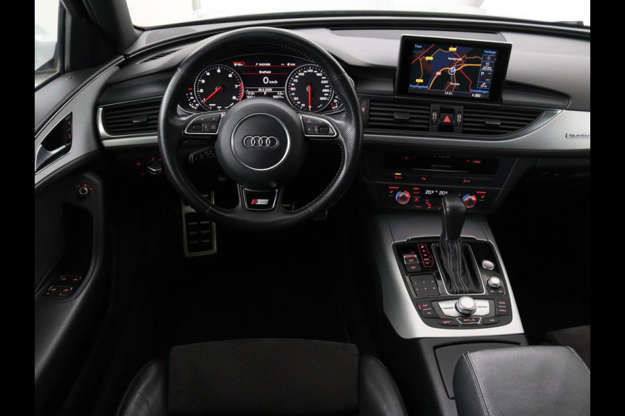 Audi A6 2.0 TFSI quattro S line | Stoelverwarming | Trekhaak | Leder/Alcantara | Camera | Navigatie | Achterbankverwarming | 20'' lichtmetalen velgen | Xenon | Parkeerhulp | Bluetooth