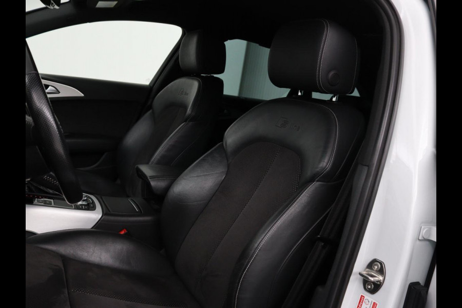 Audi A6 2.0 TFSI quattro S line | Stoelverwarming | Trekhaak | Leder/Alcantara | Camera | Navigatie | Achterbankverwarming | 20'' lichtmetalen velgen | Xenon | Parkeerhulp | Bluetooth