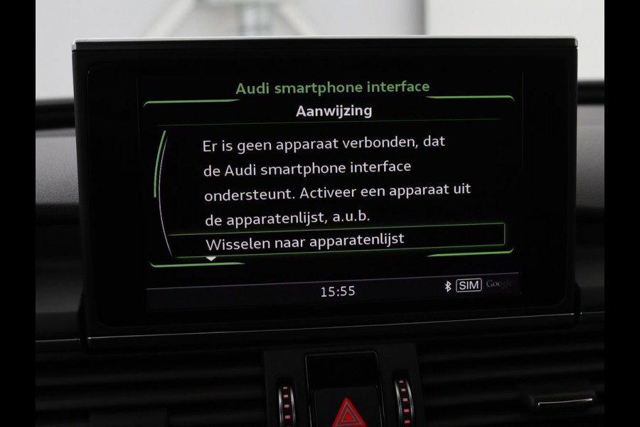 Audi A6 2.0 TFSI quattro S line | Stoelverwarming | Trekhaak | Leder/Alcantara | Camera | Navigatie | Achterbankverwarming | 20'' lichtmetalen velgen | Xenon | Parkeerhulp | Bluetooth