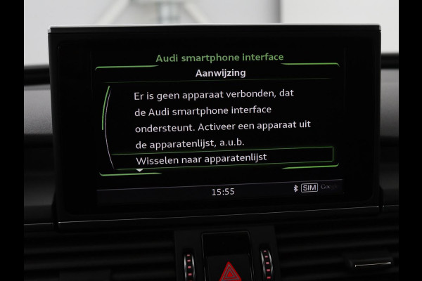 Audi A6 2.0 TFSI quattro S line | Stoelverwarming | Trekhaak | Leder/Alcantara | Camera | Navigatie | Achterbankverwarming | 20'' lichtmetalen velgen | Xenon | Parkeerhulp | Bluetooth