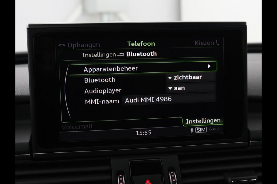 Audi A6 2.0 TFSI quattro S line | Stoelverwarming | Trekhaak | Leder/Alcantara | Camera | Navigatie | Achterbankverwarming | 20'' lichtmetalen velgen | Xenon | Parkeerhulp | Bluetooth