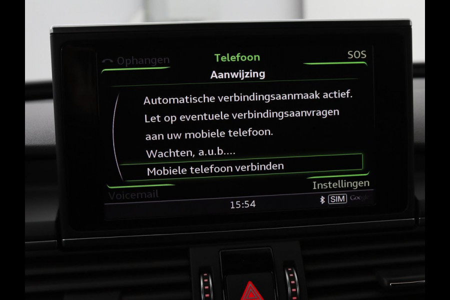 Audi A6 2.0 TFSI quattro S line | Stoelverwarming | Trekhaak | Leder/Alcantara | Camera | Navigatie | Achterbankverwarming | 20'' lichtmetalen velgen | Xenon | Parkeerhulp | Bluetooth