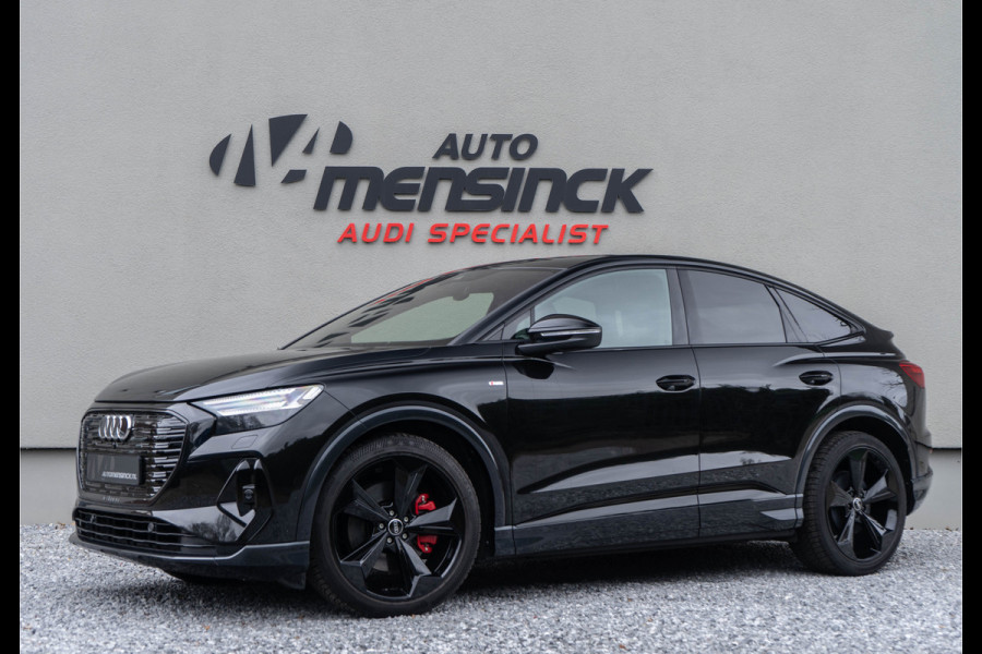 Audi Q4 Sportback e-tron 40 / 2x S-line/ Sonos/ Head-Up/ Ruit-leder/ Adaptive Cruise Control/ Panoramadak/ 150kW (204PK)
