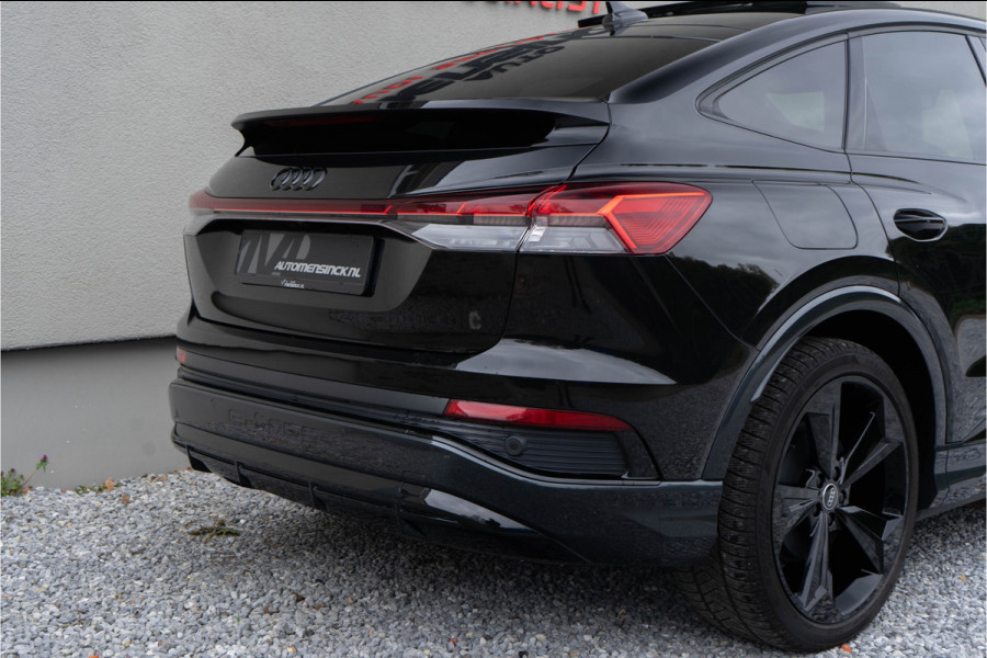Audi Q4 Sportback e-tron 40 / 2x S-line/ Sonos/ Head-Up/ Ruit-leder/ Adaptive Cruise Control/ Panoramadak/ 150kW (204PK)