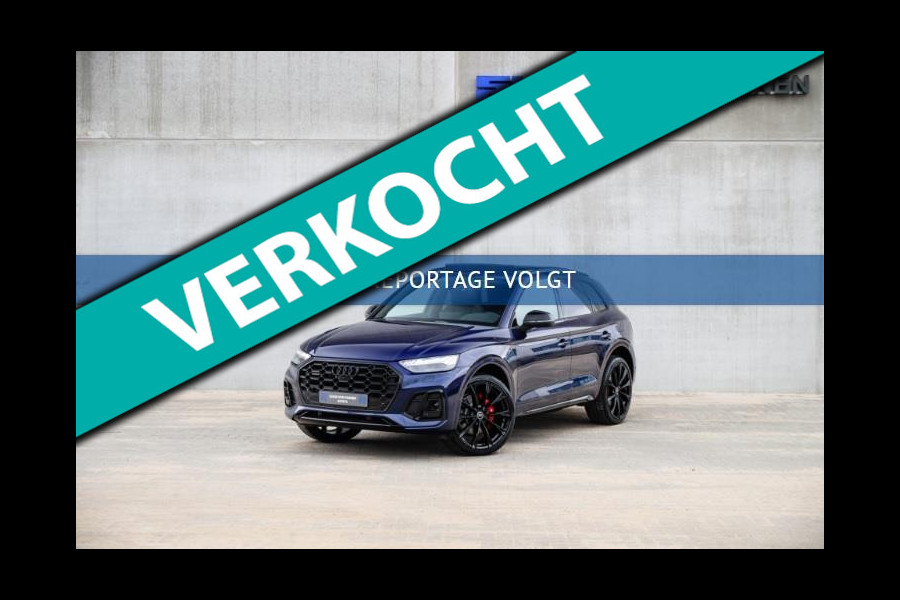 Audi Q5 50TFSI e Quattro Competition Pro Line S S-Line 299pk Automaat|NIEUW MODEL|1e|Panoramadak|Virtual Cockpit|Leder|OLED Matrix