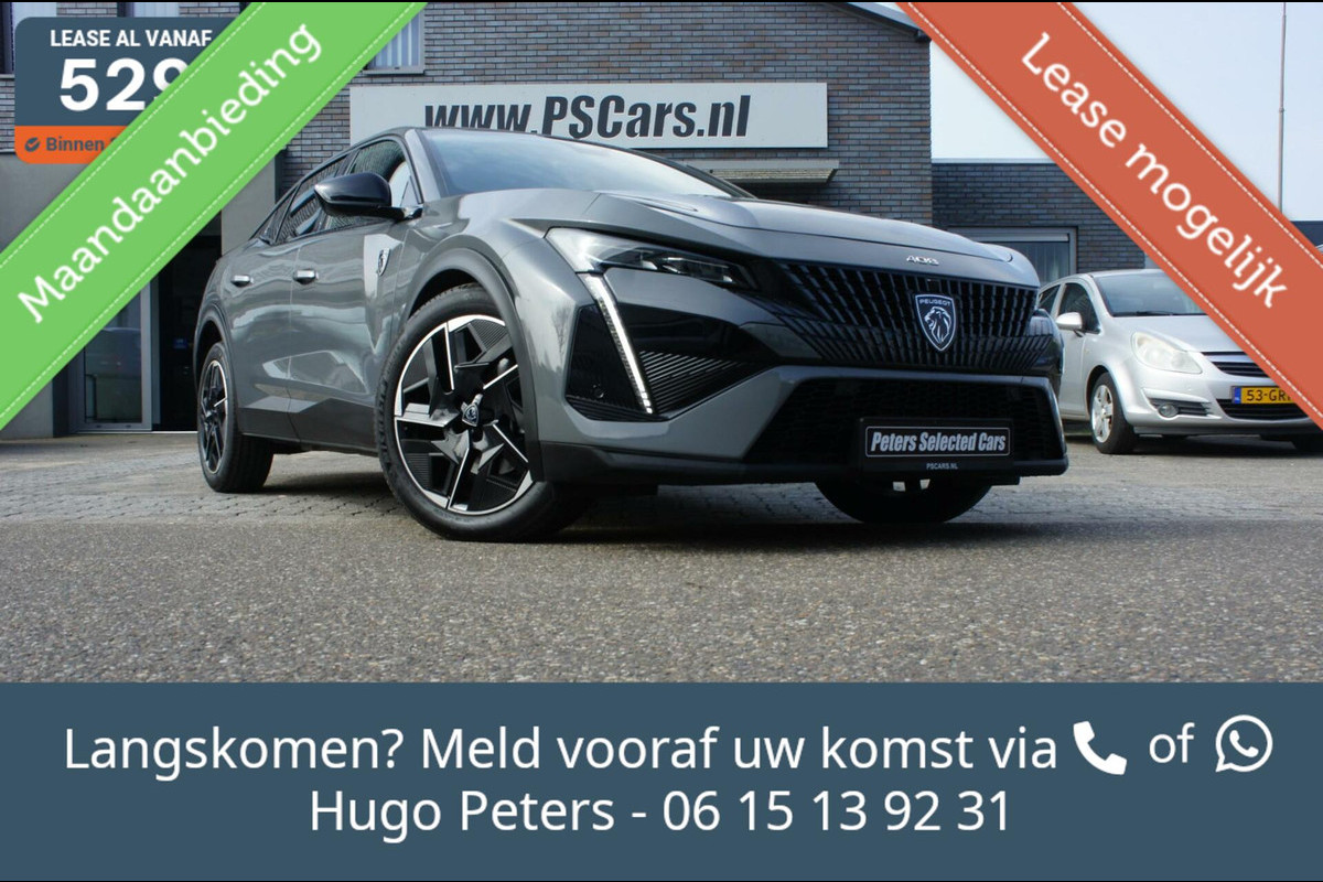 Peugeot 408 1.6 HYbrid GT 180 360_Camera|Acc|Focal|Navigatie Plug-In PHEV Peugeot 408 1.6 HYbrid GT 180 360_Camera|Acc|Focal|Navigatie Plug-In PHEV