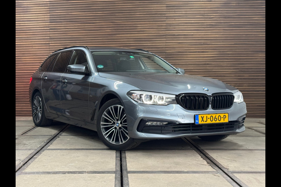 BMW 5 Serie Touring 520i High Executive Sportline | Leer | 360° Camera | Trekhaak