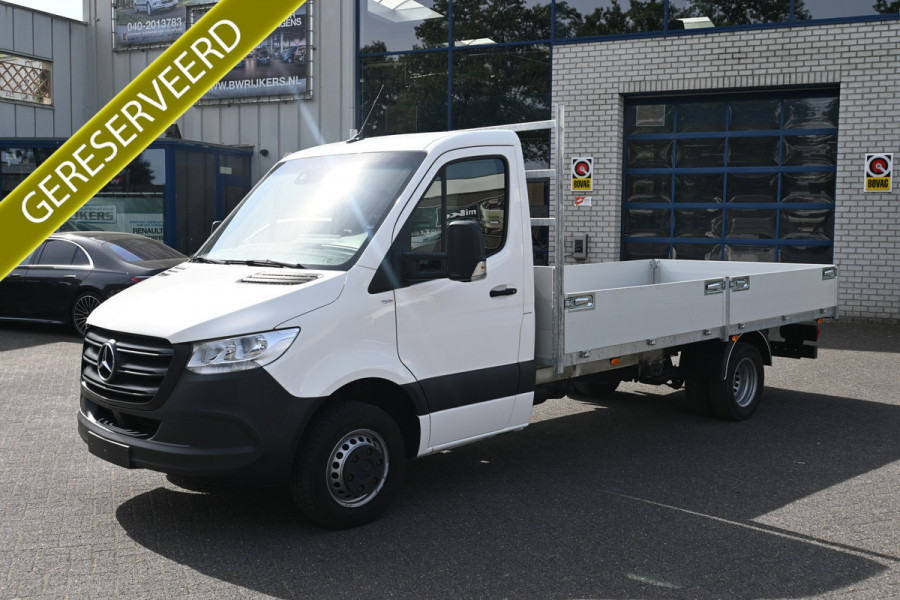 Mercedes-Benz Sprinter 514 CDI L3 Open laadbak Airco, Geveerde stoel, MBUX met Apple Carplay / Android Auto