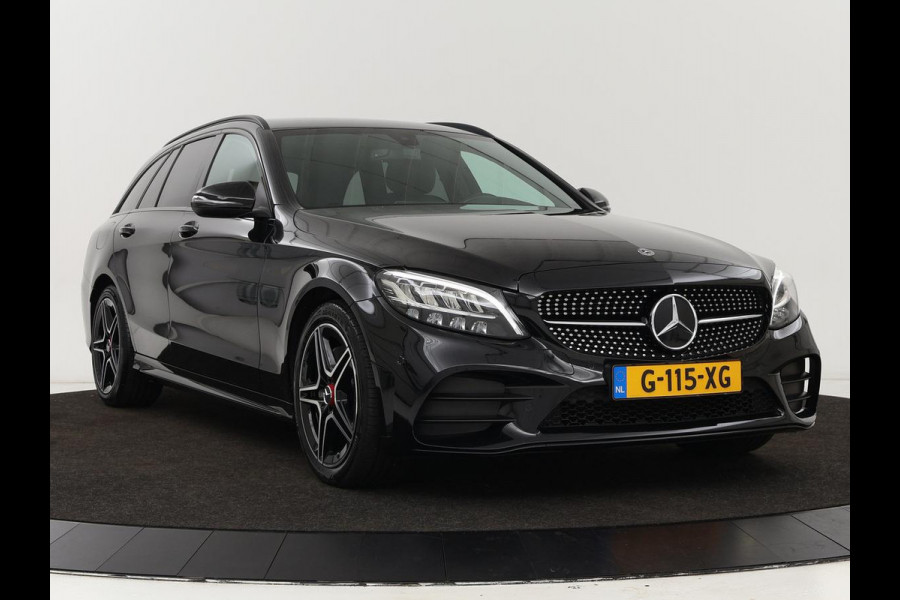 Mercedes-Benz C-Klasse 160 Business Solutions AMG | Stoelverwarming | Trekhaak | Leder/Alcantara | Camera | Navigatie | Park Assist | Full LED | Climate control