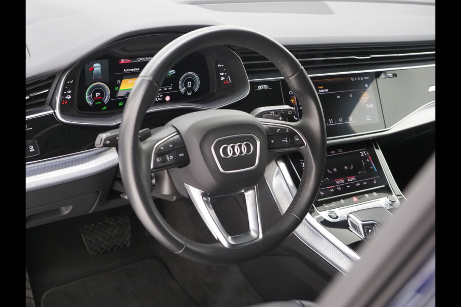 Audi Q7 55 TFSIe Quattro | Virtual Cockpit | Luchtvering | Camera | Adaptive Cruise | Trekhaak