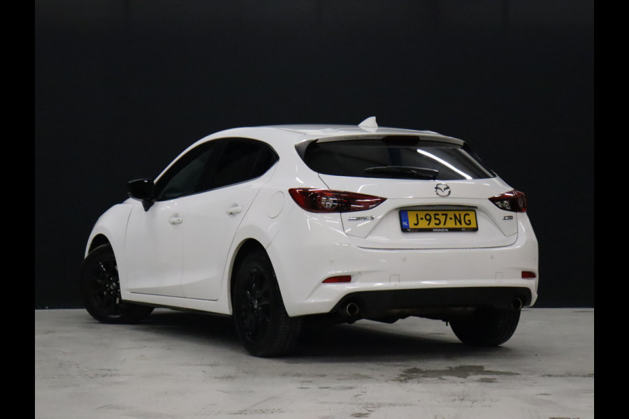 Mazda 3 2.0 SkyActiv-G 120 SkyLease GT [APPLE CARPLAY, LED, PDC V+A, STOEL- EN STUURVERWARMING, CRUISE CONTROL, CLIMATE CONTROL, NAVIGATIE, NIEUWSTAAT]