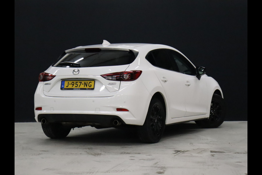 Mazda 3 2.0 SkyActiv-G 120 SkyLease GT [APPLE CARPLAY, LED, PDC V+A, STOEL- EN STUURVERWARMING, CRUISE CONTROL, CLIMATE CONTROL, NAVIGATIE, NIEUWSTAAT]