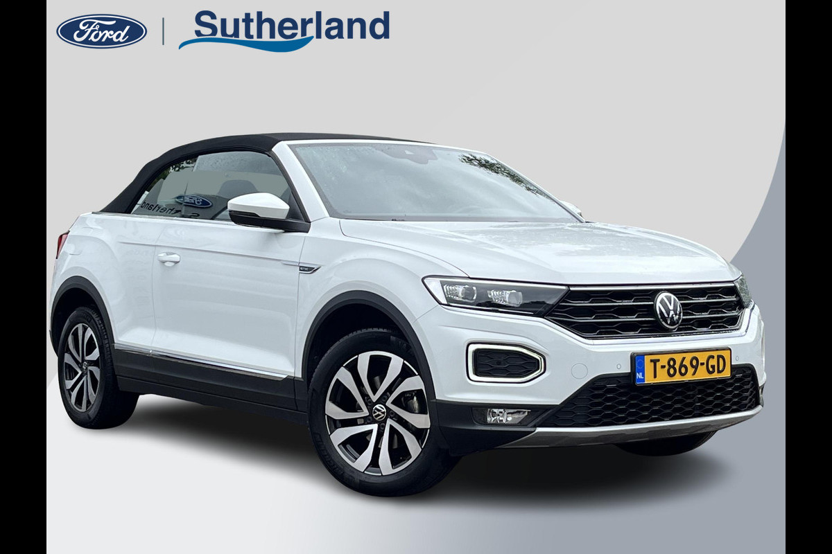 Volkswagen T-Roc Cabrio 1.5 TSI Style 150pk Automaat | Adaptieve Cruise | Stoelverwarming | Digitale Cock pit | Dealer onderhouden | Dodehoeksensoren Volkswagen T-Roc Cabrio 1.5 TSI Style 150pk Automaat | Adaptieve Cruise | Stoelverwarming | Digitale Cock pit | Dealer onderhouden | Dodehoeksensoren