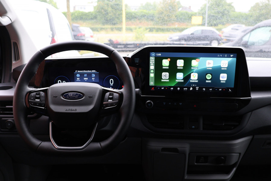 Ford Transit Custom 320 2.0 TDCI 170 PK L2H1 DC Limited | L+R Schuifdeur | ACC | Blind Spot | Camera | Lane Assist | Stoelverwarming | CarPlay | Nav | Raptor Edition | Trekhaak | 6-Zitter | MODELJAAR 2025 | Verlengde fabrieksgarantie tot 12-2029 | Dubbel Cabine