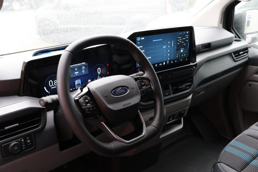 Ford Transit Custom 320 2.0 TDCI 170 PK L2H1 DC Limited | L+R Schuifdeur | ACC | Blind Spot | Camera | Lane Assist | Stoelverwarming | CarPlay | Nav | Raptor Edition | Trekhaak | 6-Zitter | MODELJAAR 2025 | Verlengde fabrieksgarantie tot 12-2029 | Dubbel Cabine