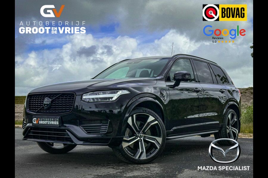 Volvo XC90 2.0 T8 Recharge AWD R-Design Luchtvering|Pano|B&W|Long range|Trekhaak|BlackPack|360|BTW
