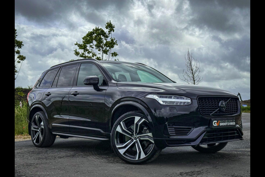 Volvo XC90 2.0 T8 Recharge AWD R-Design Luchtvering|Pano|B&W|Long range|Trekhaak|BlackPack|360|BTW
