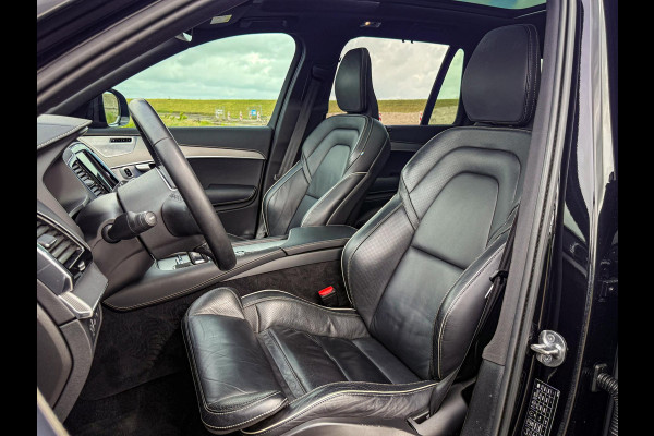 Volvo XC90 2.0 T8 Recharge AWD R-Design Luchtvering|Pano|B&W|Long range|Trekhaak|BlackPack|360|BTW