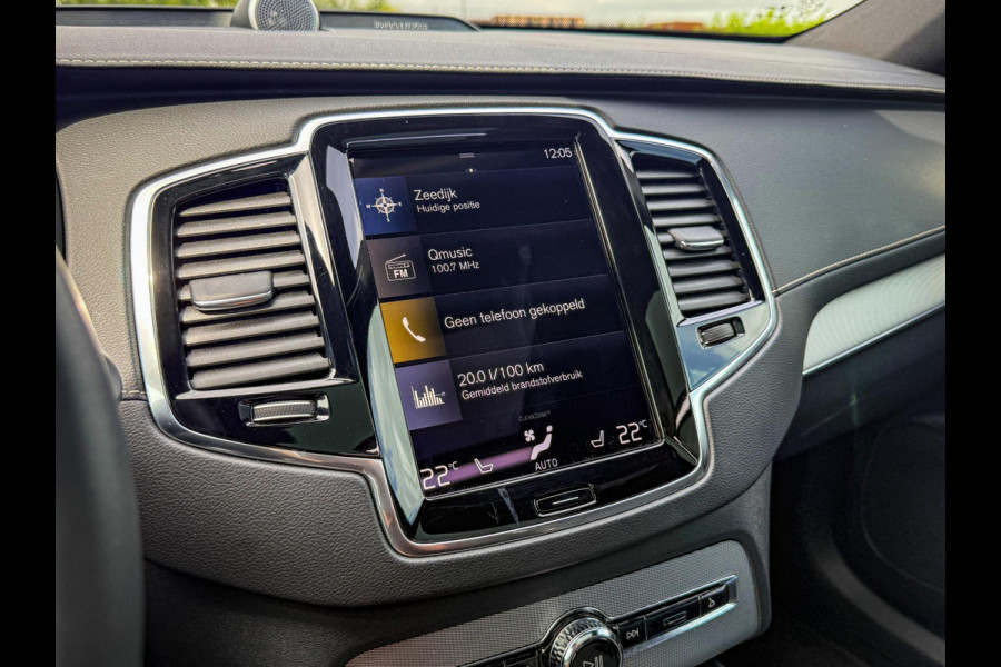 Volvo XC90 2.0 T8 Recharge AWD R-Design Luchtvering|Pano|B&W|Long range|Trekhaak|BlackPack|360|BTW