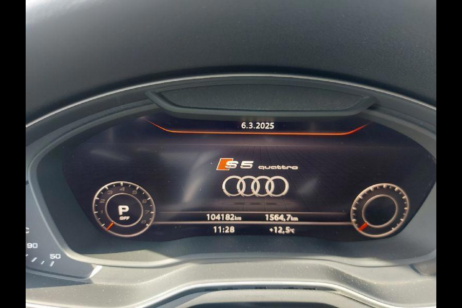 Audi A5 Cabriolet 3.0 TFSI S5 quattro Virtueel dashbord,B&O,Alarm kl.5, airco,cruise,navigatie,360 camera,stoelverwarming,parkcontrol,