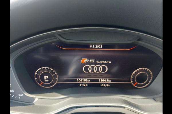 Audi A5 Cabriolet 3.0 TFSI S5 quattro Virtueel dashbord,B&O,Alarm kl.5, airco,cruise,navigatie,360 camera,stoelverwarming,parkcontrol,