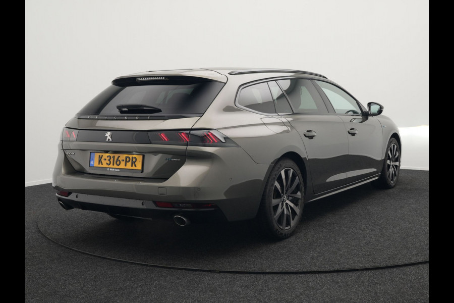 Peugeot 508 SW 1.6 HYbrid Blue Lease GT Line Avantage Plug In Hybrid 225pk PHEV | Adaptive Cruise | Sportstoelen Verwarmd | 360 Camera | Apple Carplay | 18"L.M | BLIS | Full LED |