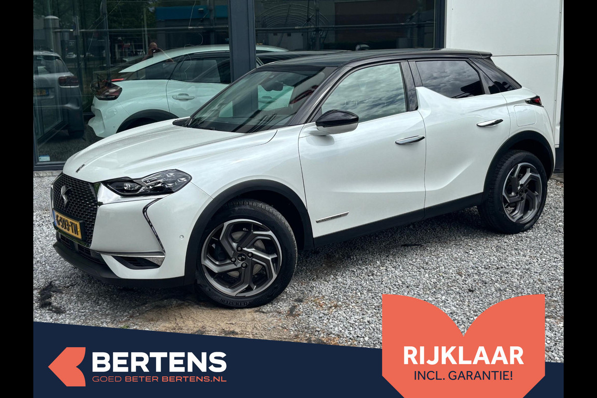 DS DS 3 Crossback 1.2 PureTech Grand Chic automaat | Rijklaar geleverd incl 12m BOVAG garantie | DS DS 3 Crossback 1.2 PureTech Grand Chic automaat | Rijklaar geleverd incl 12m BOVAG garantie |