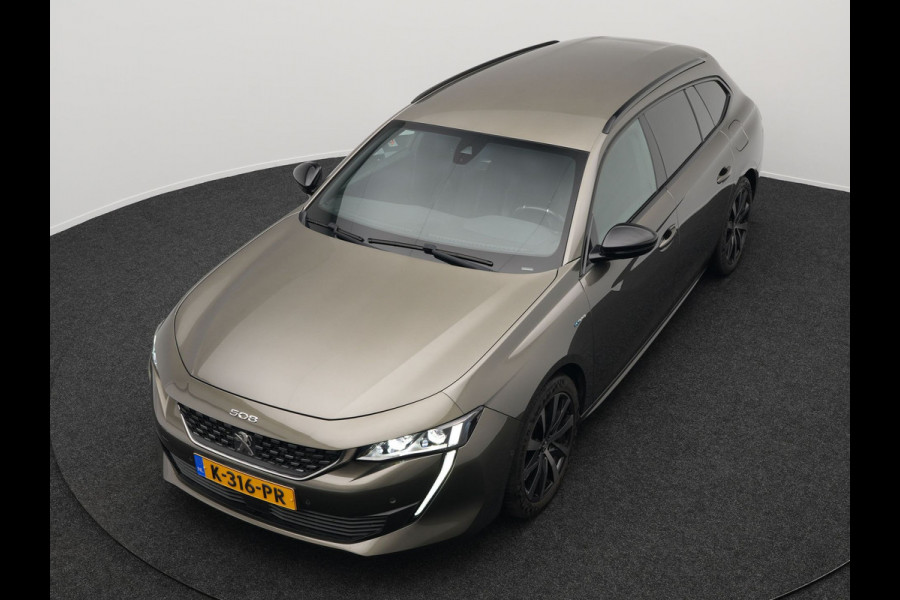 Peugeot 508 SW 1.6 HYbrid Blue Lease GT Line Avantage Plug In Hybrid 225pk PHEV | Adaptive Cruise | Sportstoelen Verwarmd | 360 Camera | Apple Carplay | 18"L.M | BLIS | Full LED |