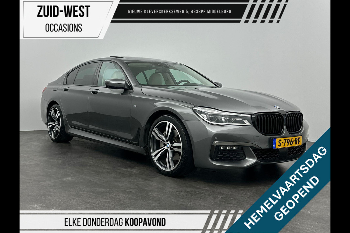 BMW 7 Serie 730d High Executive M-Pakket HUD Soft 360