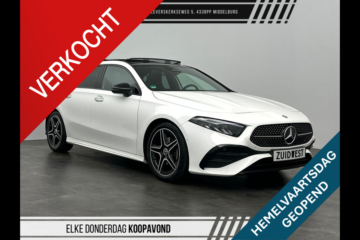 Mercedes-Benz A-Klasse 180 AMG Pano Sfeer Keyless Camera BTW Mercedes-Benz A-Klasse 180 AMG Pano Sfeer Keyless Camera BTW