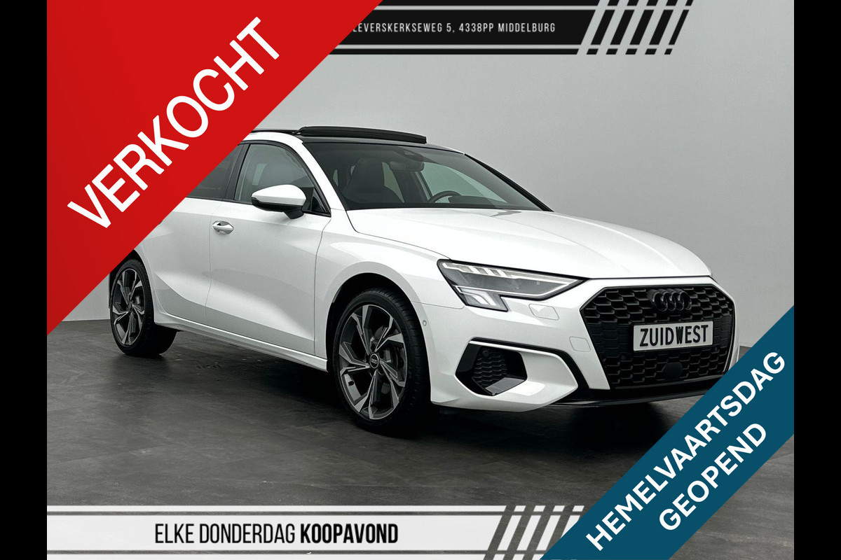 Audi A3 Sportback 40 TFSI e S-Line Pano Sfeer ACC Camera