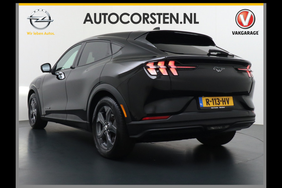 Ford Mustang Mach-E Extended RWD 98 kWh Leer Pano-Dak Auto-Pilot-Adaptive Cruise+Lane Centring Assist en Stop&Go Apple-Android Carplay 360-gr Elektr.verst.Stoelen+geheugen+Verwarmd Bang & OlufsenDual-ECC Fully Active Park Assist Elektr.Achterklep BLISS Driver Alert One-pedal-drive Lane Change Warning en Lane Centering Assist FordKeyless Entry Grootste-Accu+Bereik  59.000 nieuw