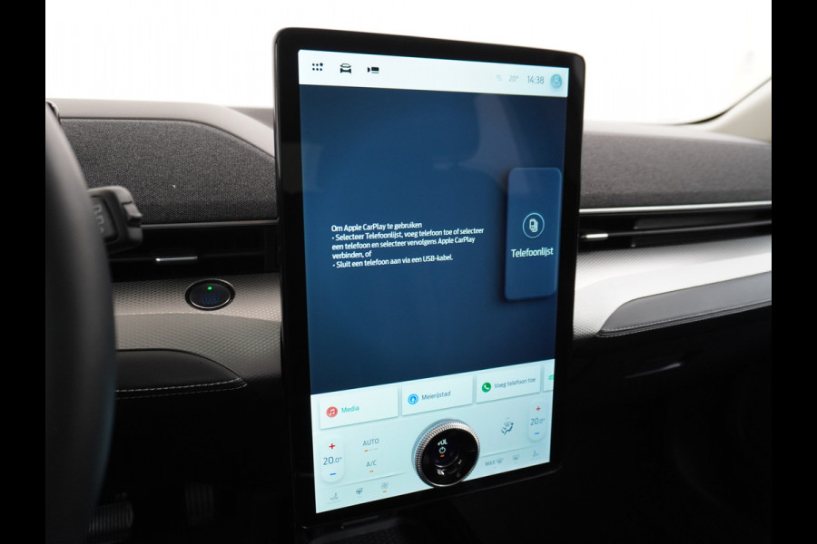 Ford Mustang Mach-E Extended RWD 98 kWh Leer Pano-Dak Auto-Pilot-Adaptive Cruise+Lane Centring Assist en Stop&Go Apple-Android Carplay 360-gr Elektr.verst.Stoelen+geheugen+Verwarmd Bang & OlufsenDual-ECC Fully Active Park Assist Elektr.Achterklep BLISS Driver Alert One-pedal-drive Lane Change Warning en Lane Centering Assist FordKeyless Entry Grootste-Accu+Bereik  59.000 nieuw