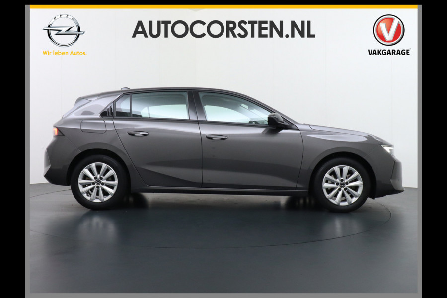 Opel Astra 1.2 T111PK Apple Carplay Navi-App Pure-Panel Virtual Cockpit PDC-v+a Keyless Ecc Led-a+v DAB+ Cruise Control Lmv Lane Assist Mistlamp Led Regensensor Hill Start Assist Rijstrooksensor met correctie Hill hold functie AEB ESPVermoeidheids herkenning Regensensor Verkeersbord detectie Mirror Screen Elektrisch verstelbare en verwarmbare buitenspiegels EURO6.4 Qi-lader Draadloos Orig.NLse auto slechts 35.600km! nieuwprijs € 33.500