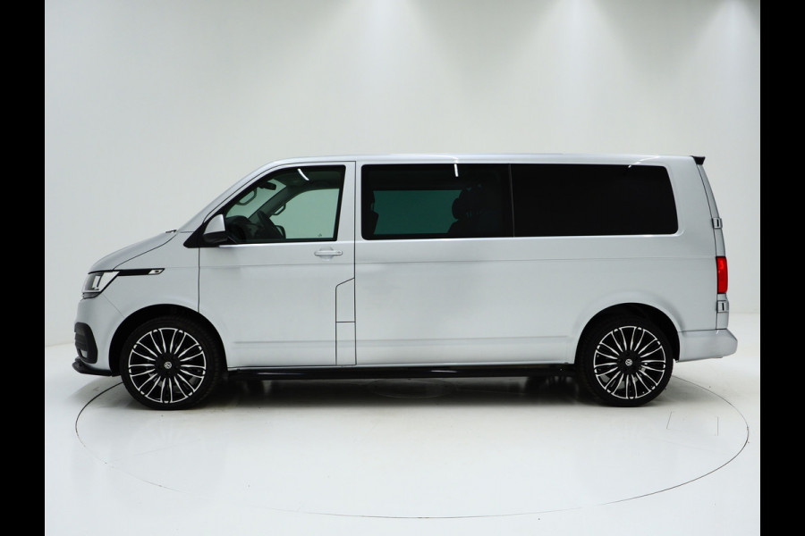 Volkswagen Transporter 2.0 TDI 150PK DC Dubbele Cabine R-Line L2H1 6-Zits | Sidebars | Splitter | Airco | Carplay | Trekhaak
