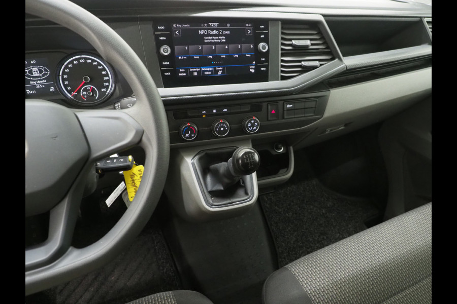 Volkswagen Transporter 2.0 TDI 150PK DC Dubbele Cabine R-Line L2H1 6-Zits | Sidebars | Splitter | Airco | Carplay | Trekhaak